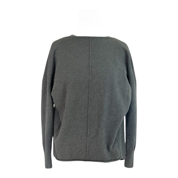 ANTHROPOLOGIE Saturday/Sunday Reese Low-Back Cashmere Jumper Open Back Sweater - Picture 5 of 8